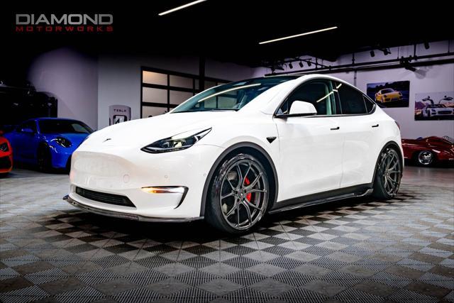 used 2022 Tesla Model Y car, priced at $34,800