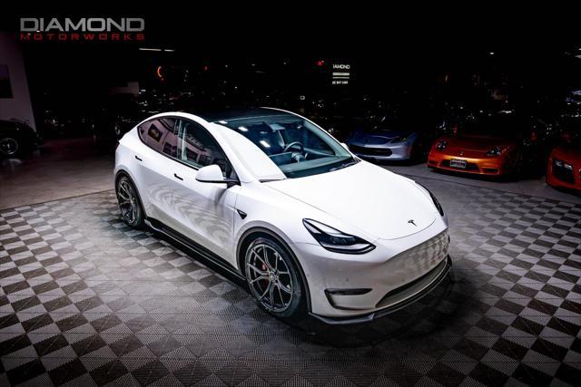 used 2022 Tesla Model Y car, priced at $34,800