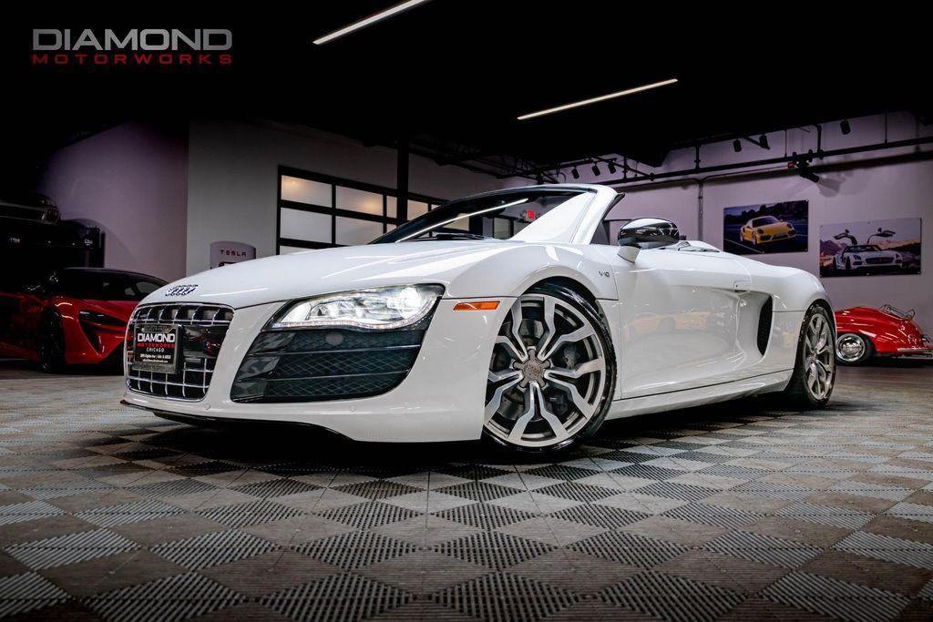 used 2012 Audi R8 car, priced at $119,800