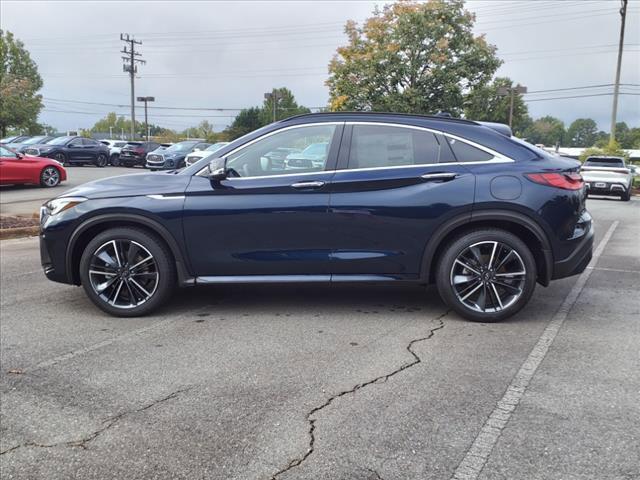 new 2025 INFINITI QX55 car, priced at $50,002