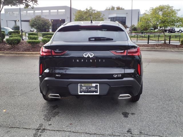 new 2025 INFINITI QX55 car, priced at $50,543