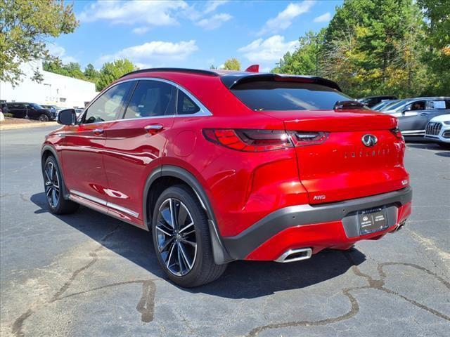 used 2022 INFINITI QX55 car, priced at $34,744