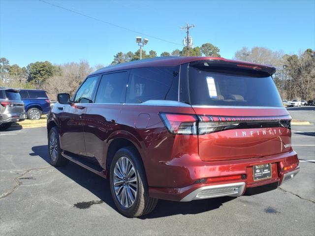 new 2025 INFINITI QX80 car, priced at $98,464