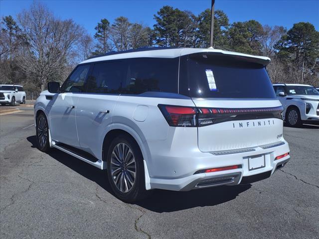 new 2025 INFINITI QX80 car, priced at $98,990