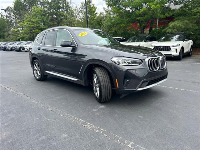 used 2022 BMW X3 car, priced at $34,599