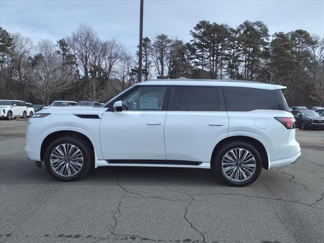 new 2025 INFINITI QX80 car, priced at $93,908