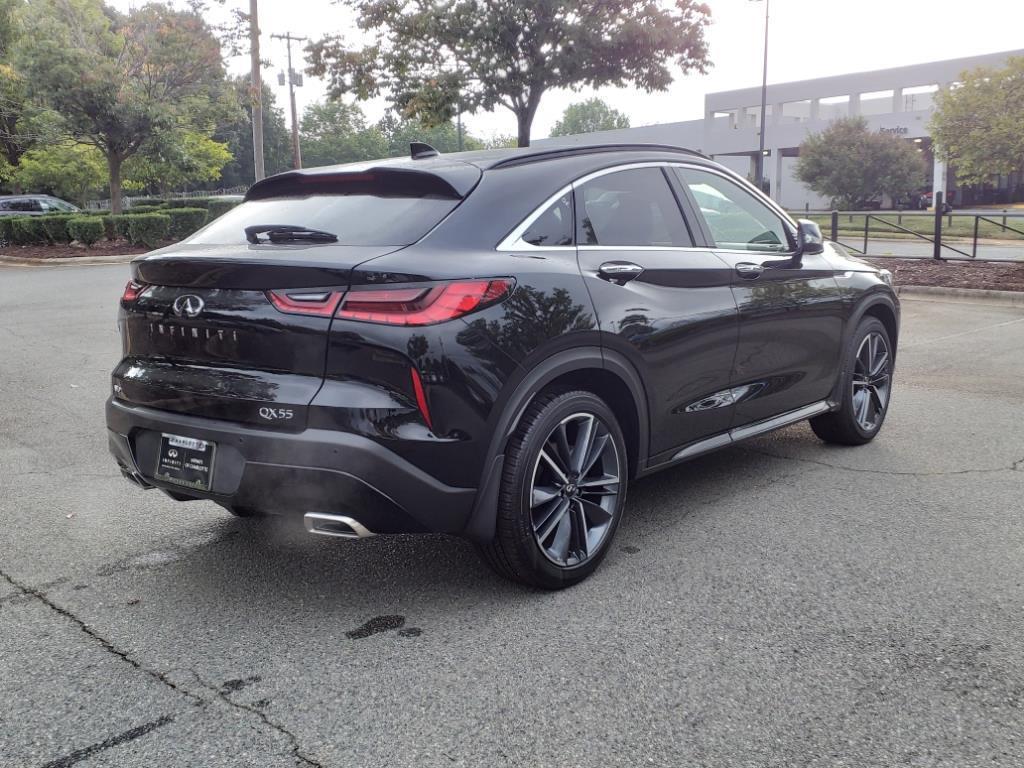 new 2025 INFINITI QX55 car, priced at $46,545