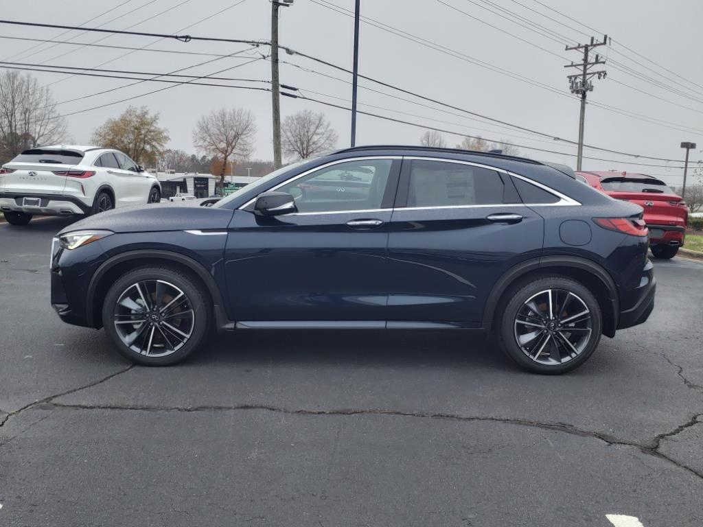 new 2025 INFINITI QX55 car, priced at $46,026