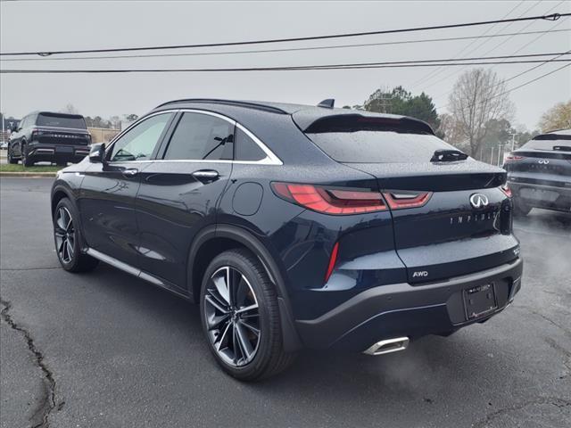 new 2025 INFINITI QX55 car, priced at $50,026