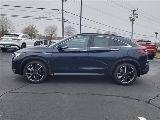 new 2025 INFINITI QX55 car, priced at $50,026