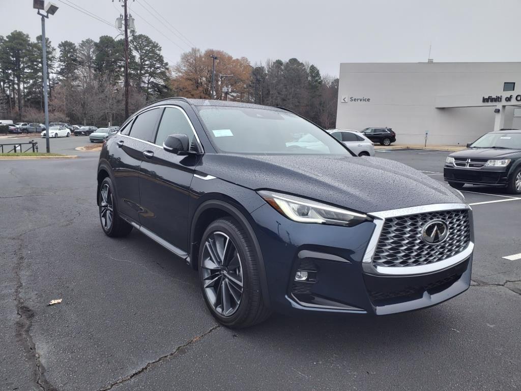 new 2025 INFINITI QX55 car, priced at $45,585