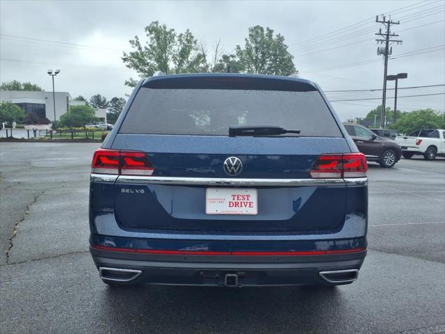 used 2021 Volkswagen Atlas car, priced at $24,988
