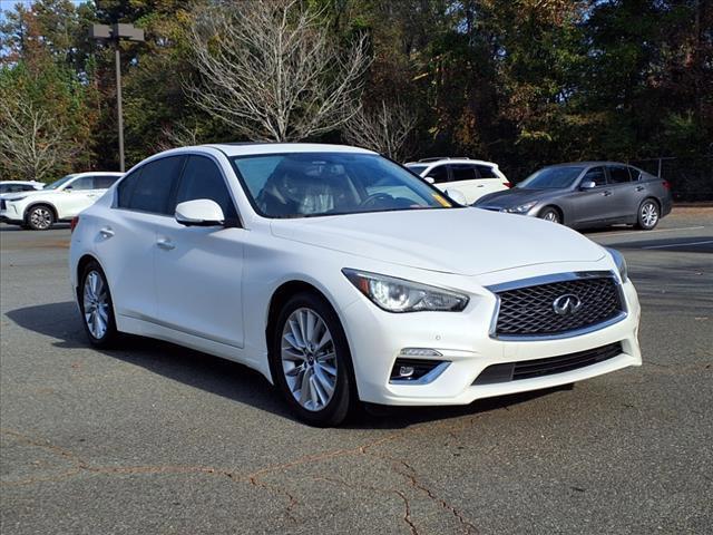 used 2021 INFINITI Q50 car, priced at $27,455