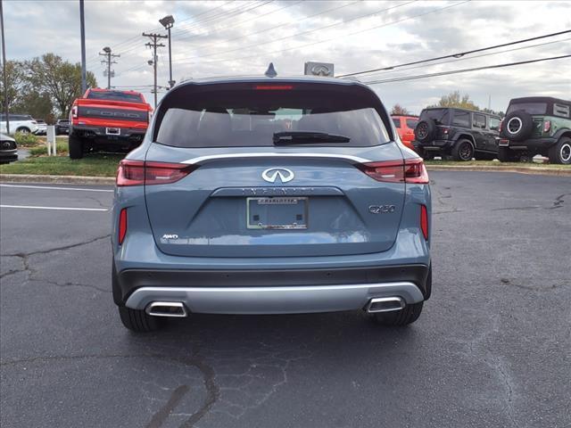 new 2025 INFINITI QX50 car, priced at $47,122