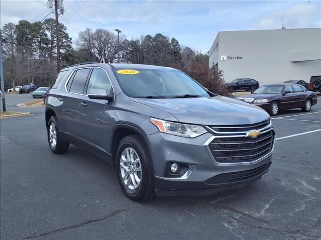 used 2021 Chevrolet Traverse car, priced at $20,388