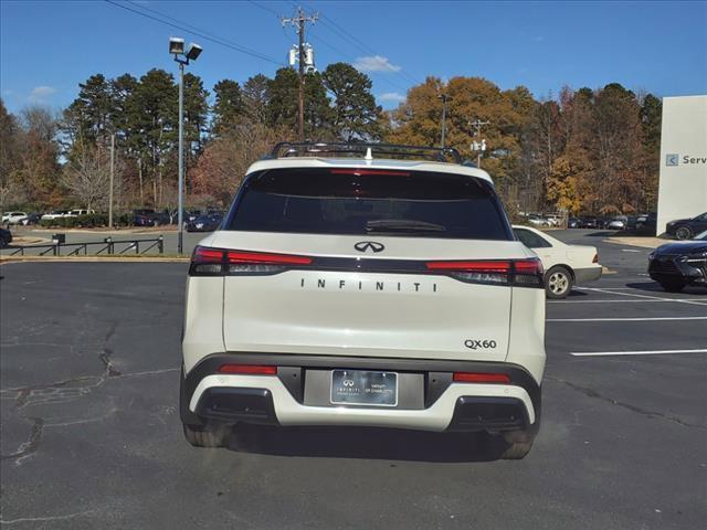 new 2025 INFINITI QX60 car, priced at $59,076