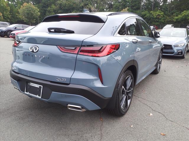 new 2025 INFINITI QX55 car, priced at $50,580