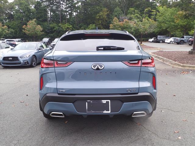 new 2025 INFINITI QX55 car, priced at $50,580