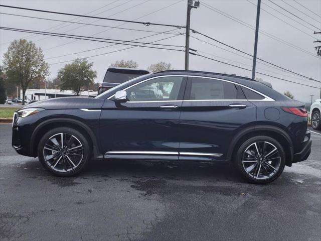 new 2025 INFINITI QX55 car, priced at $51,289