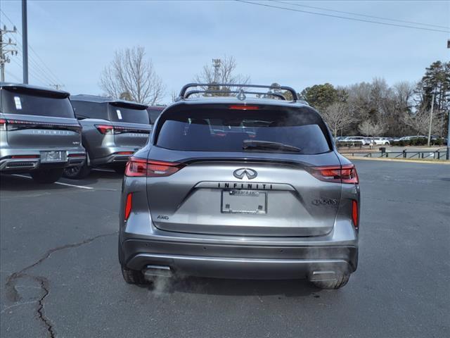 new 2025 INFINITI QX50 car, priced at $52,137