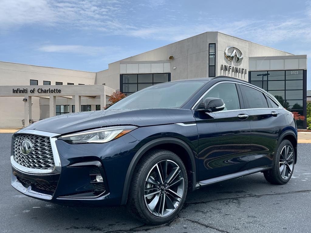 new 2025 INFINITI QX55 car, priced at $45,921