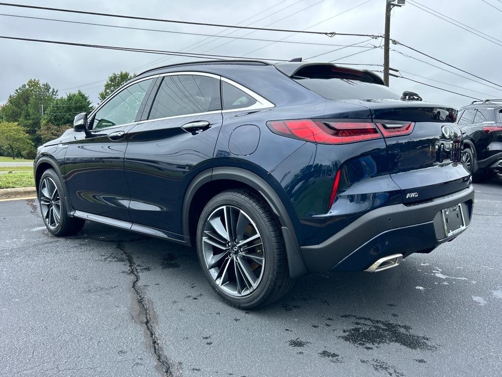 new 2025 INFINITI QX55 car, priced at $45,921
