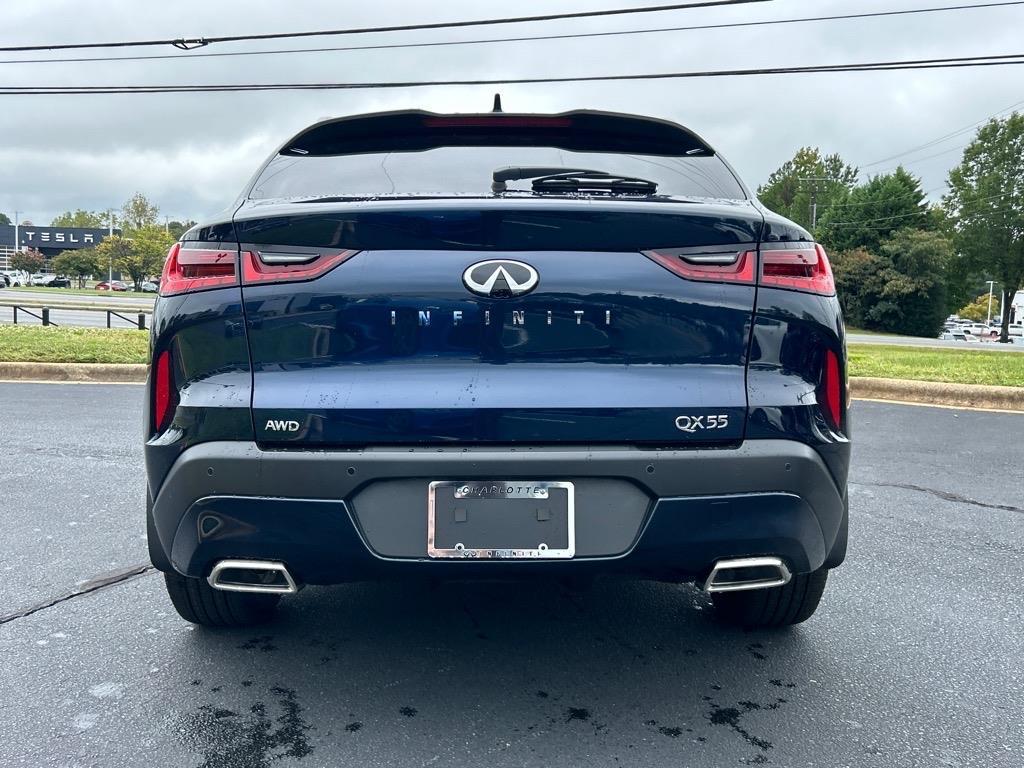 new 2025 INFINITI QX55 car, priced at $45,921