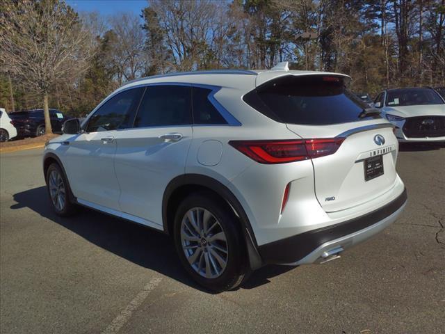 new 2024 INFINITI QX50 car, priced at $44,298