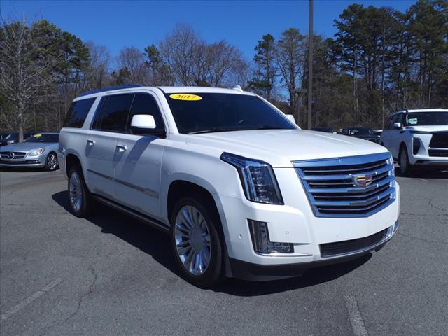 used 2017 Cadillac Escalade ESV car, priced at $30,500