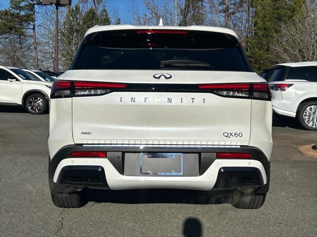 new 2025 INFINITI QX60 car, priced at $59,228