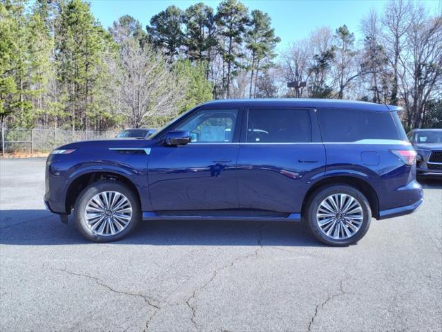 new 2025 INFINITI QX80 car, priced at $98,464