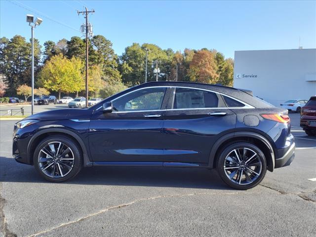 new 2025 INFINITI QX55 car, priced at $50,470