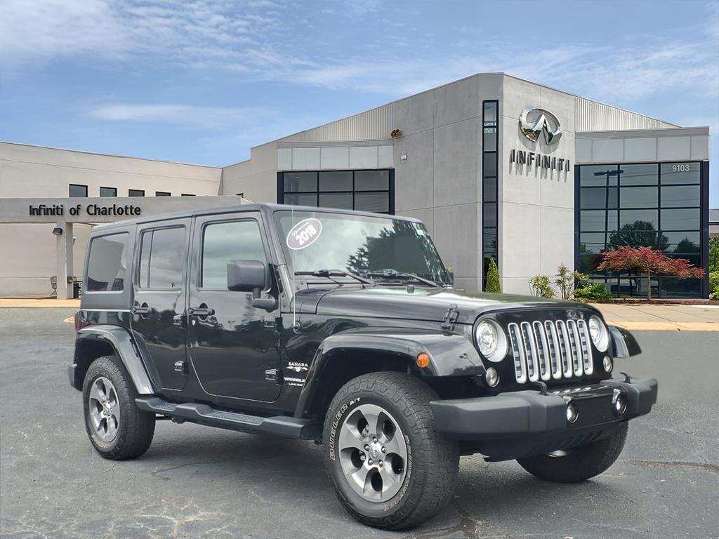 used 2018 Jeep Wrangler JK Unlimited car, priced at $22,375