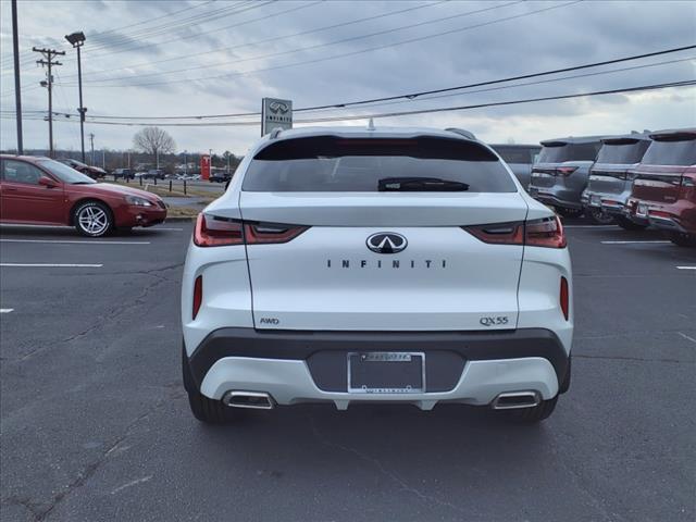 new 2025 INFINITI QX55 car, priced at $59,770