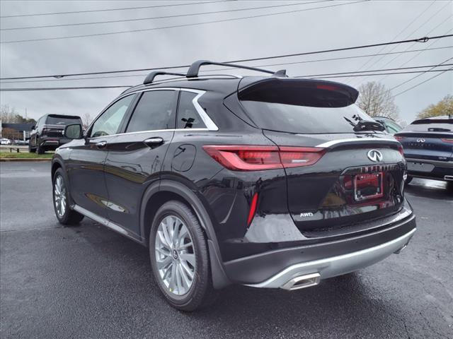 new 2025 INFINITI QX50 car, priced at $47,673