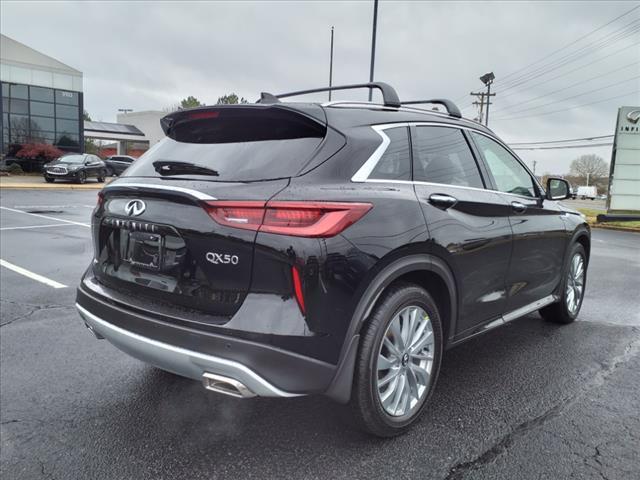 new 2025 INFINITI QX50 car, priced at $47,673