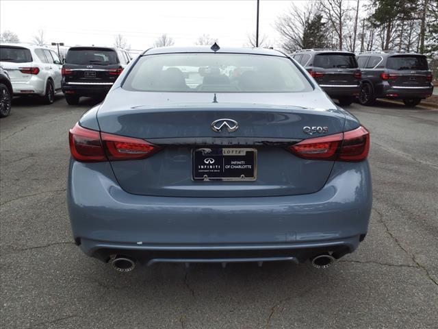 new 2024 INFINITI Q50 car, priced at $55,697