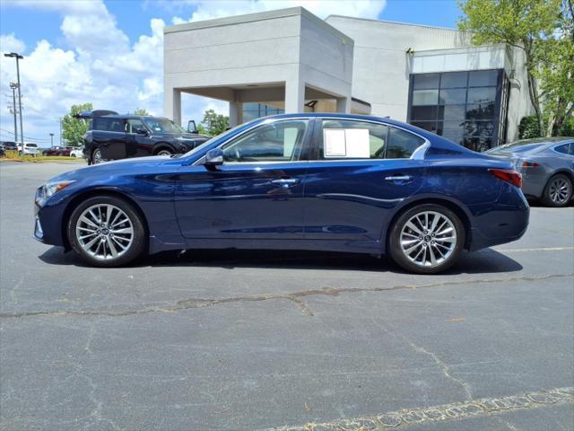 used 2022 INFINITI Q50 car, priced at $31,322