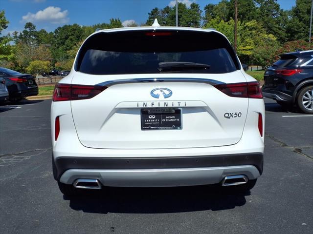 new 2024 INFINITI QX50 car, priced at $46,340