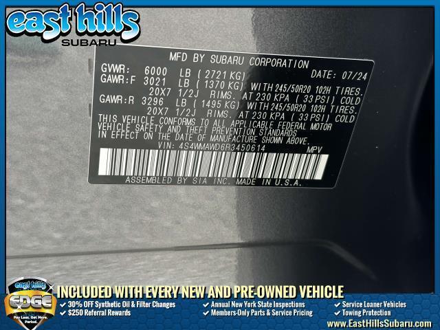 used 2024 Subaru Ascent car, priced at $45,899