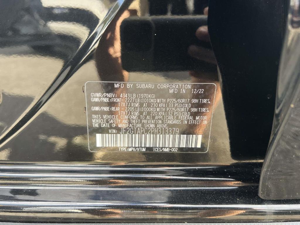 used 2023 Subaru Crosstrek car, priced at $22,995