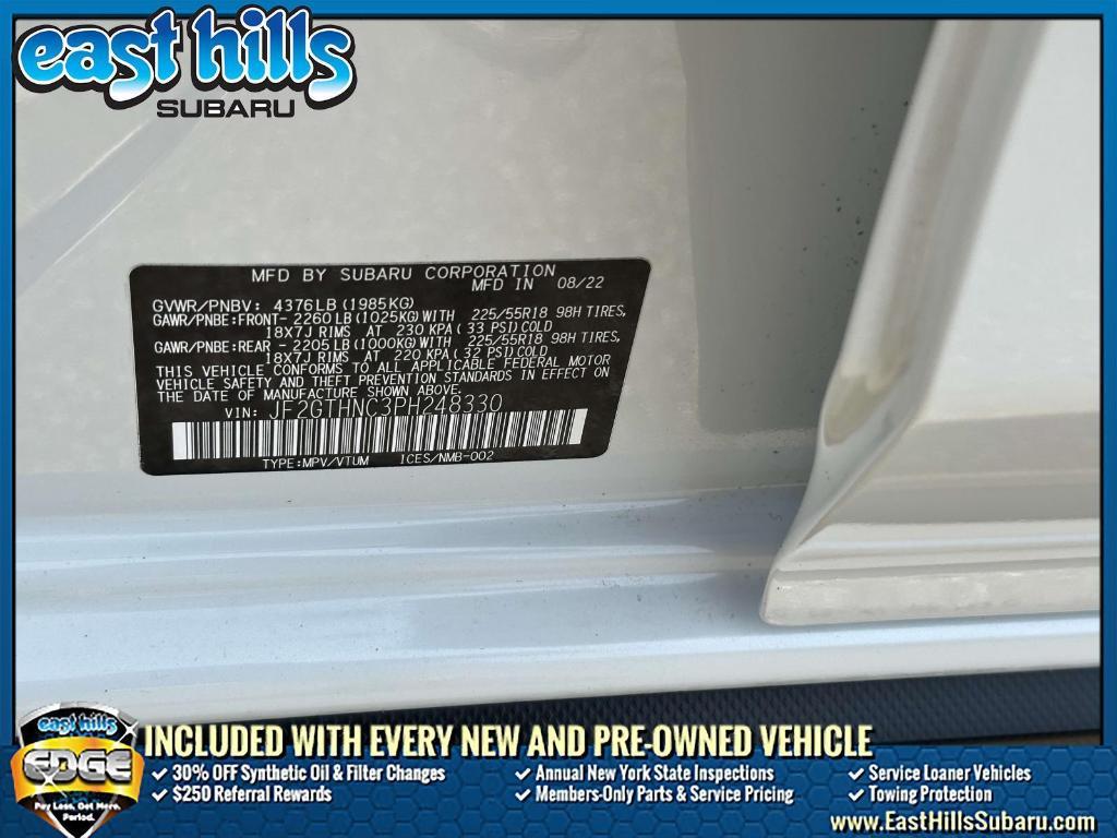 used 2023 Subaru Crosstrek car, priced at $27,490