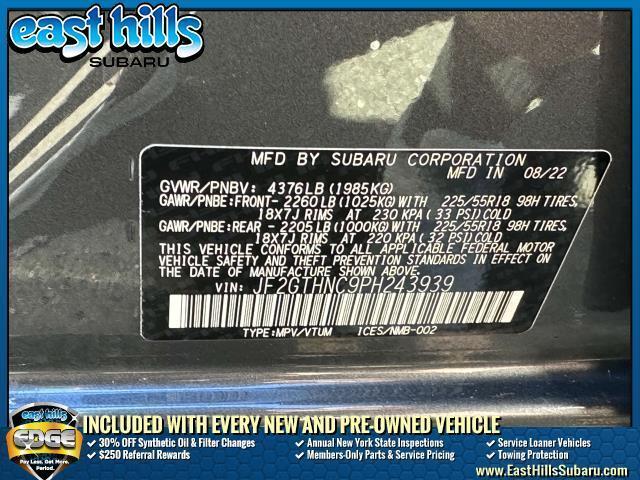 used 2023 Subaru Crosstrek car, priced at $27,591