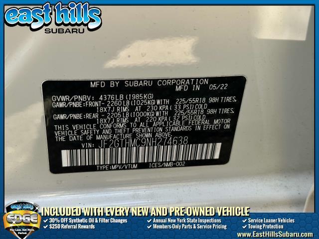 used 2022 Subaru Crosstrek car, priced at $25,991