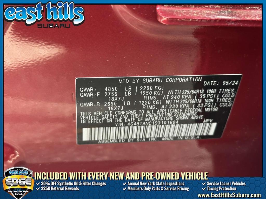 used 2025 Subaru Outback car, priced at $35,990