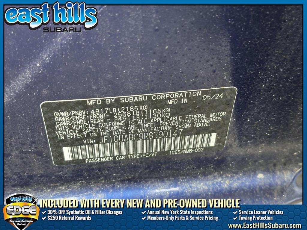 used 2024 Subaru Impreza car, priced at $23,990