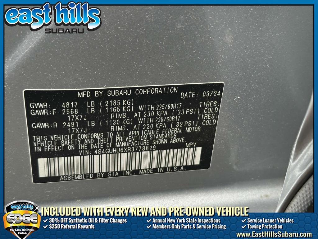 used 2024 Subaru Crosstrek car, priced at $35,490