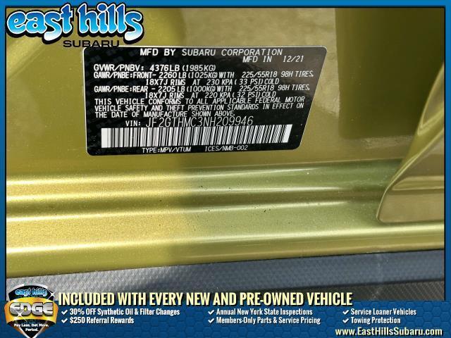 used 2022 Subaru Crosstrek car, priced at $25,595
