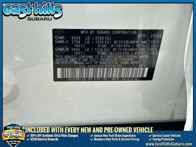 used 2024 Subaru Outback car, priced at $39,990