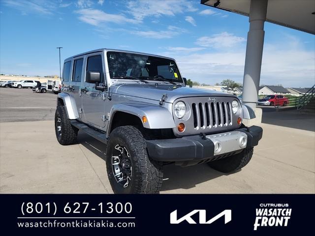 used 2013 Jeep Wrangler Unlimited car, priced at $20,618